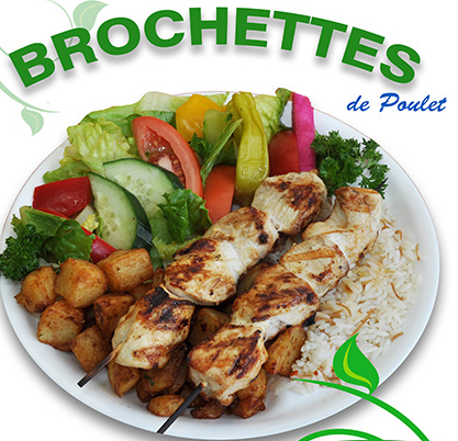 Brochettes De Poulet