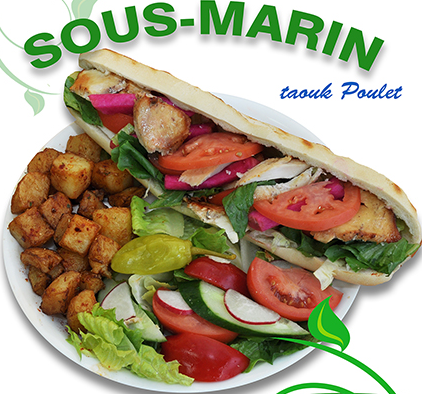 Sous-Marin Taouk Poulet